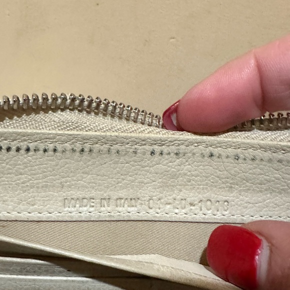Vintage Christian Dior Long Zip Crosshatch Wallet - Picture 16 of 16
